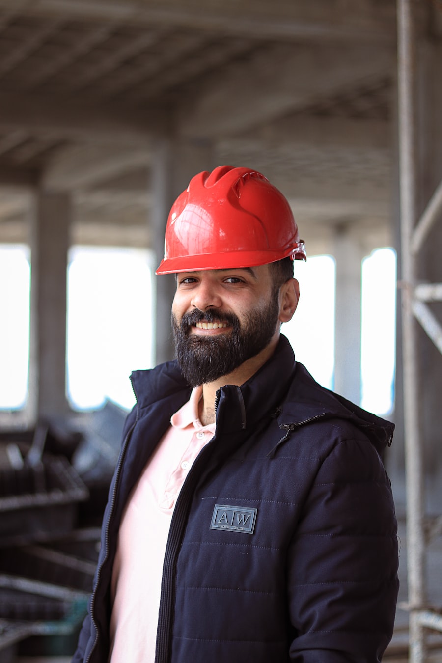 Portrait of a roofing contractor